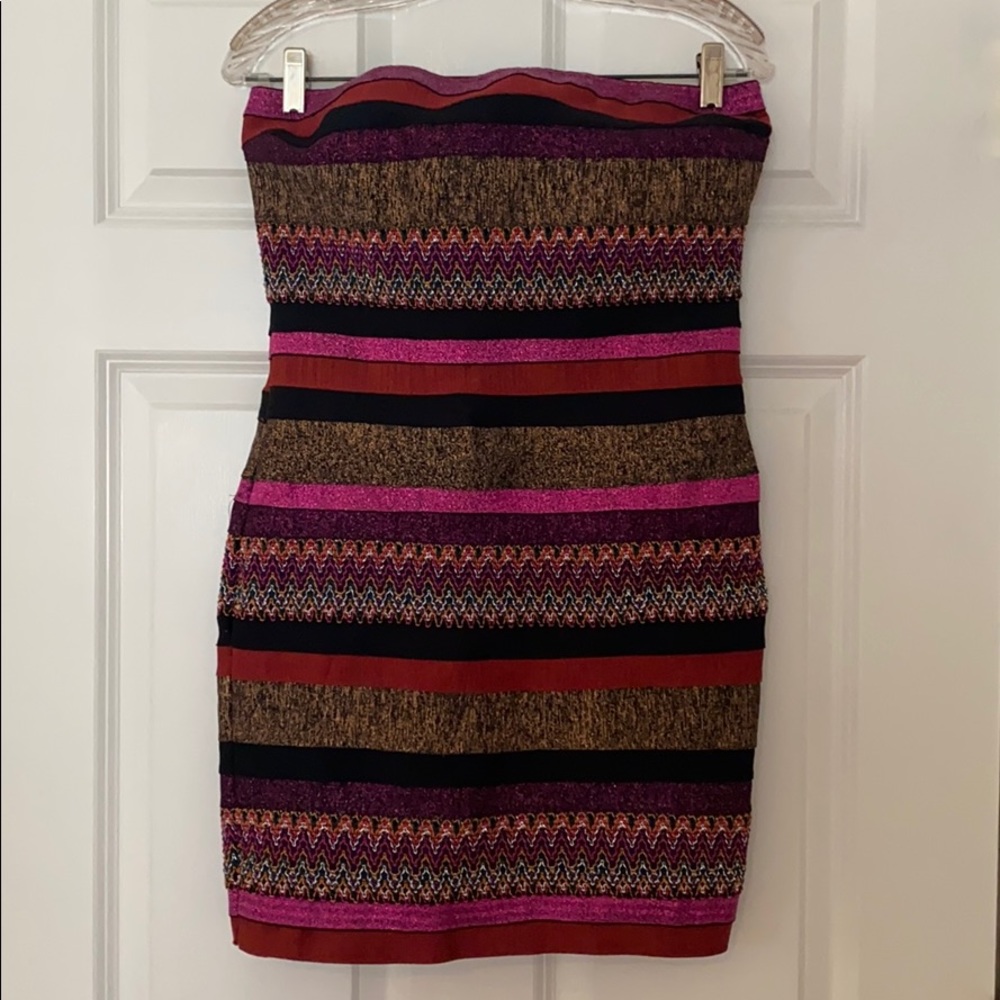 WOW couture strapless dress
